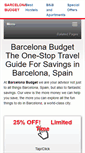 Mobile Screenshot of barcelona-budget.net